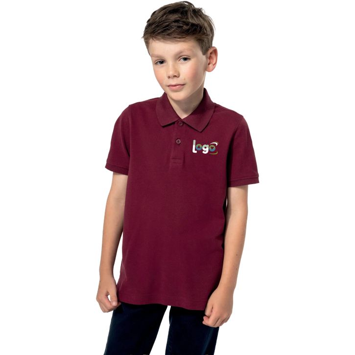 Image produit alternative Polo piqué Bio180 enfant