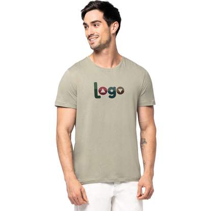 Image produit alternative T-shirt en coton bio et lin unisexe - 150g