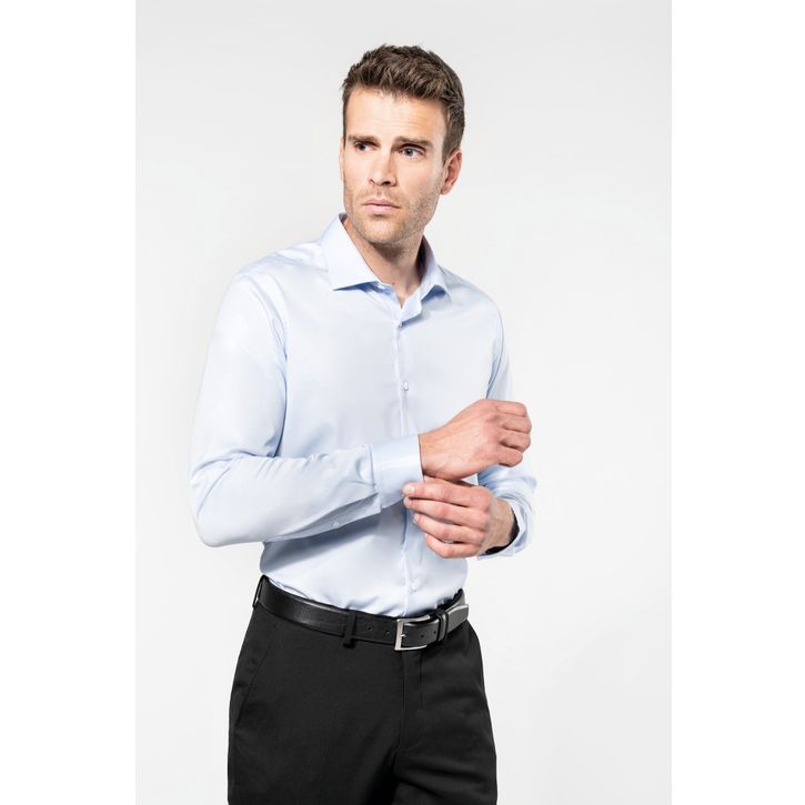 Image produit alternative Chemise twill manches longues homme