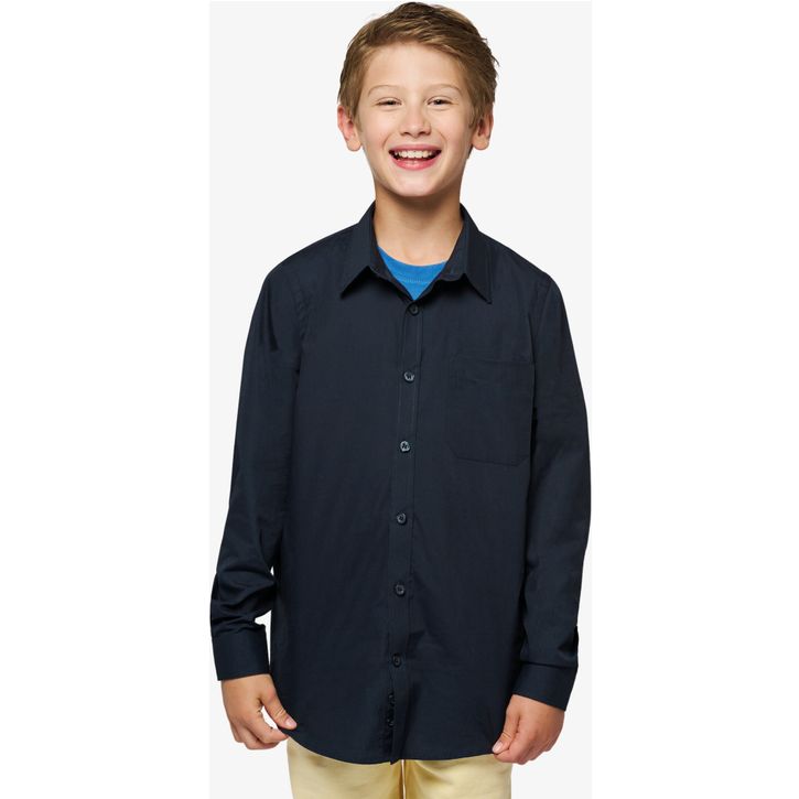 Image produit alternative Chemise popeline manches longues enfant