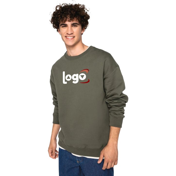 Image produit alternative Sweat-shirt à col rond oversize unisexe