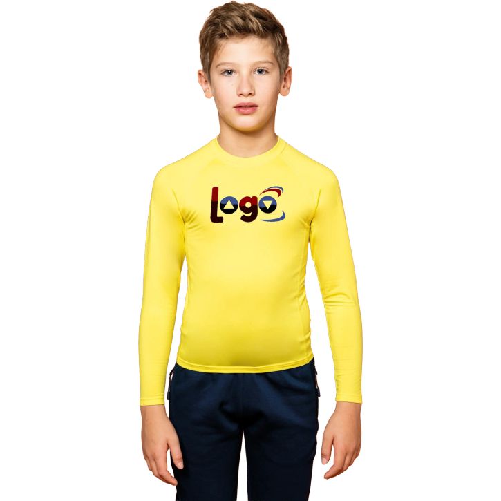Image produit alternative T-shirt double peau sport manches longues enfant