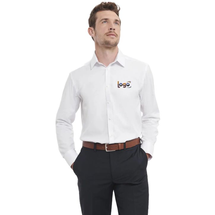 Image produit alternative Chemise à chevrons cintrée manches longues homme