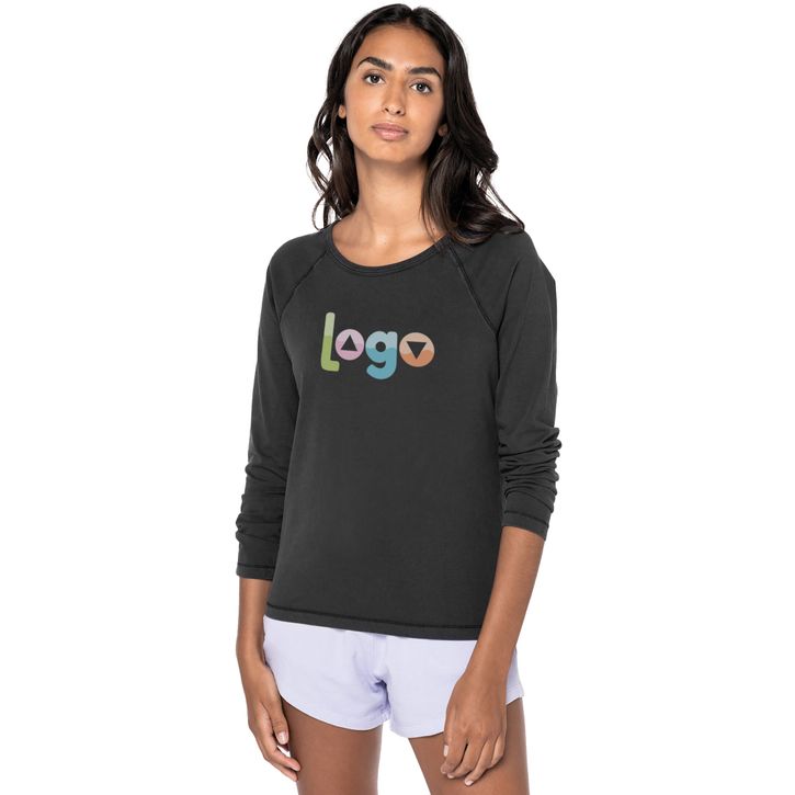Image produit alternative T-shirt raglan manches longues femme 