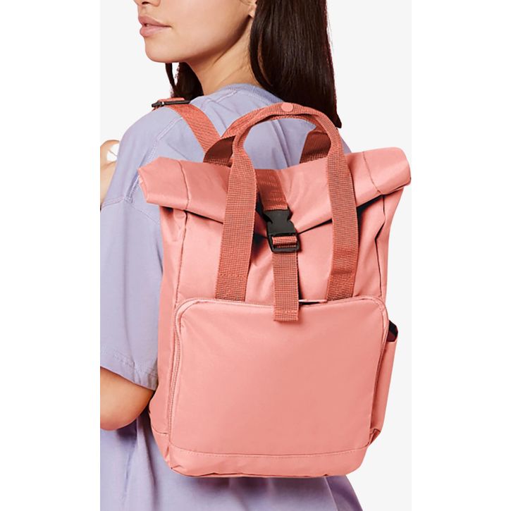 Image produit alternative Mini sac à dos avec rabat enroulable et double anses recyclé