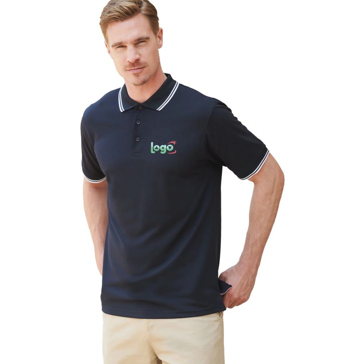 Image produit alternative Men's coolplus tipped polo shirt