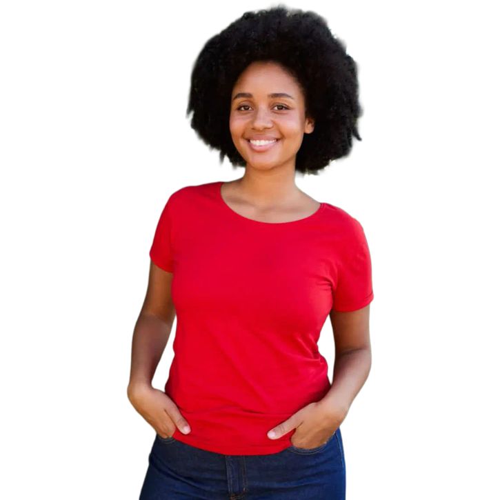 Image produit alternative Ladies Roll Up Sleeve T-Shirt