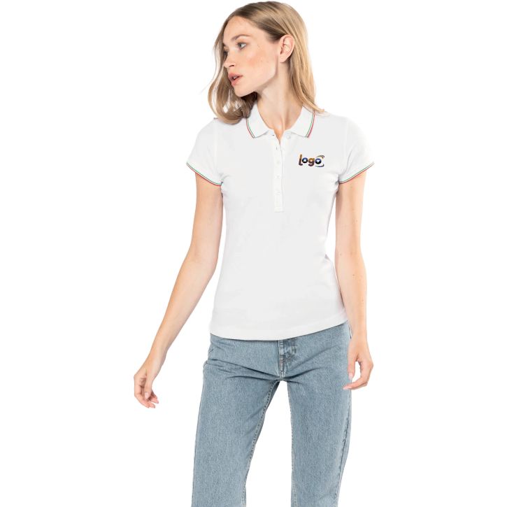 Image produit alternative Polo manches courtes femme