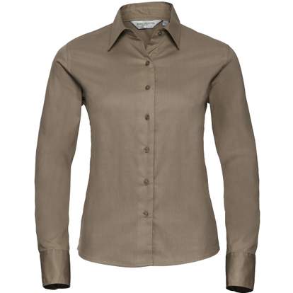 Image produit alternative Ladies’ long sleeve classic twill shirt