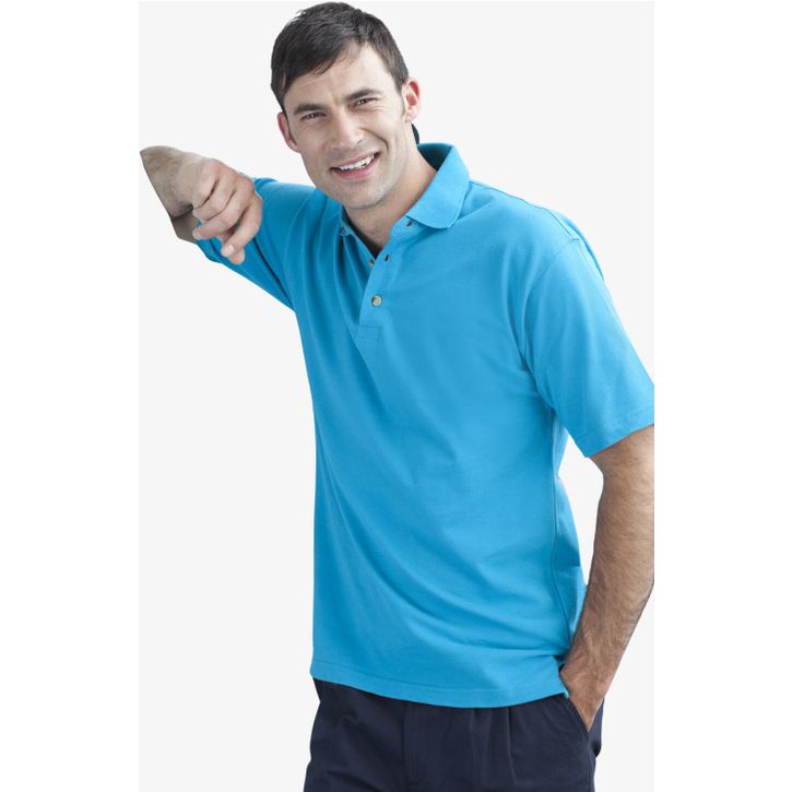 Image produit alternative Polo m.courtes maille piqué HENBURY