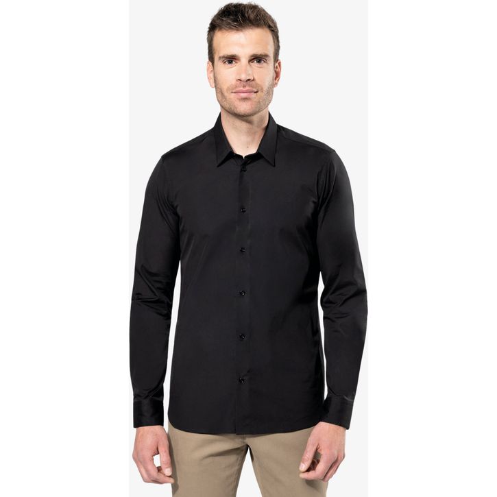 Image produit alternative Chemise popeline manches longues homme