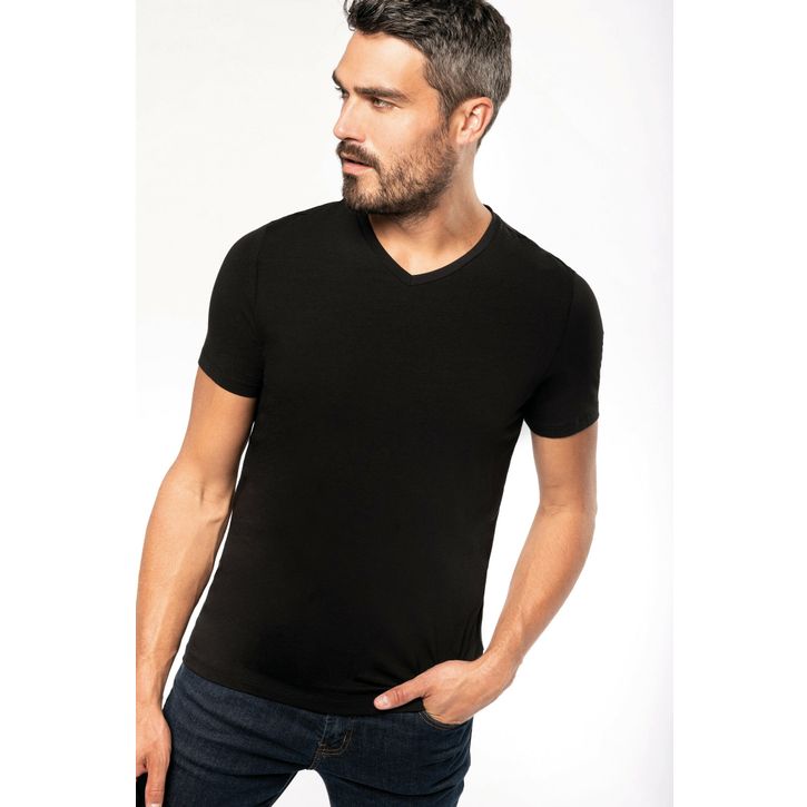 Image produit alternative T-shirt manches courtes col V homme