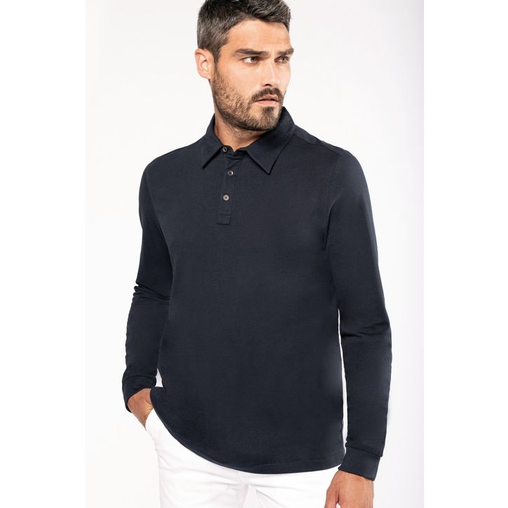 Image produit alternative Polo jersey manches longues homme