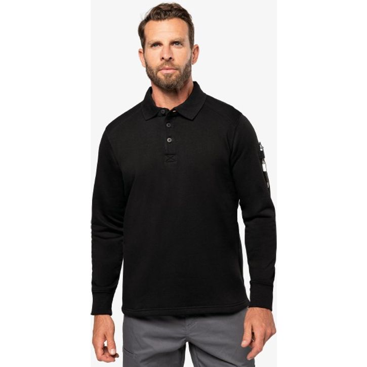 Image produit alternative Sweat-shirt col polo