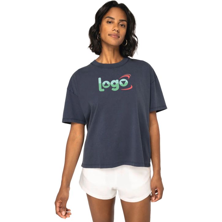 Image produit T-shirt oversize délavé femme