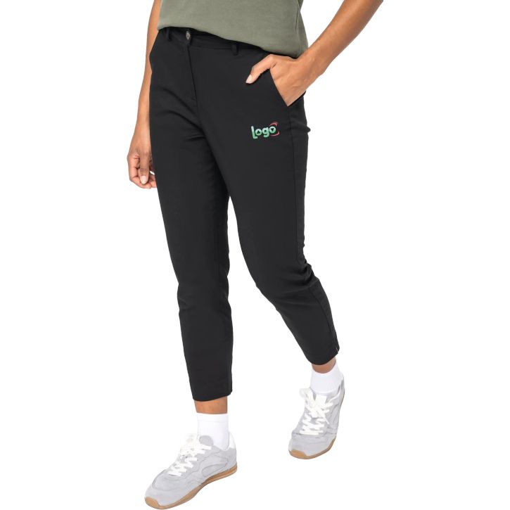 Image produit alternative Pantalon chino 7/8 femme - 235g