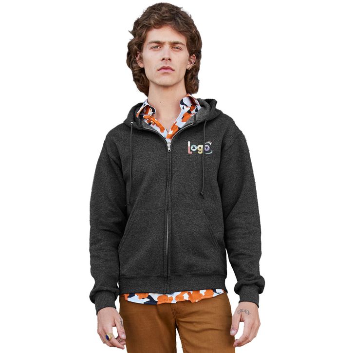 Image produit alternative Nublend® full-zip hooded sweatshirt