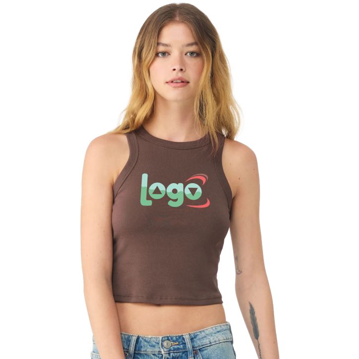 Image produit alternative Women's micro rib racer tank