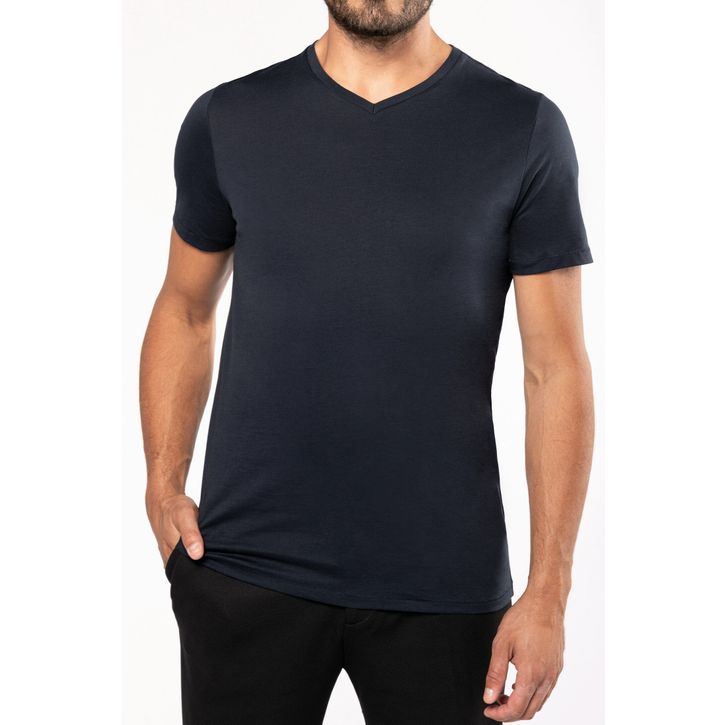 Image produit alternative T-shirt Supima® col V manches courtes homme