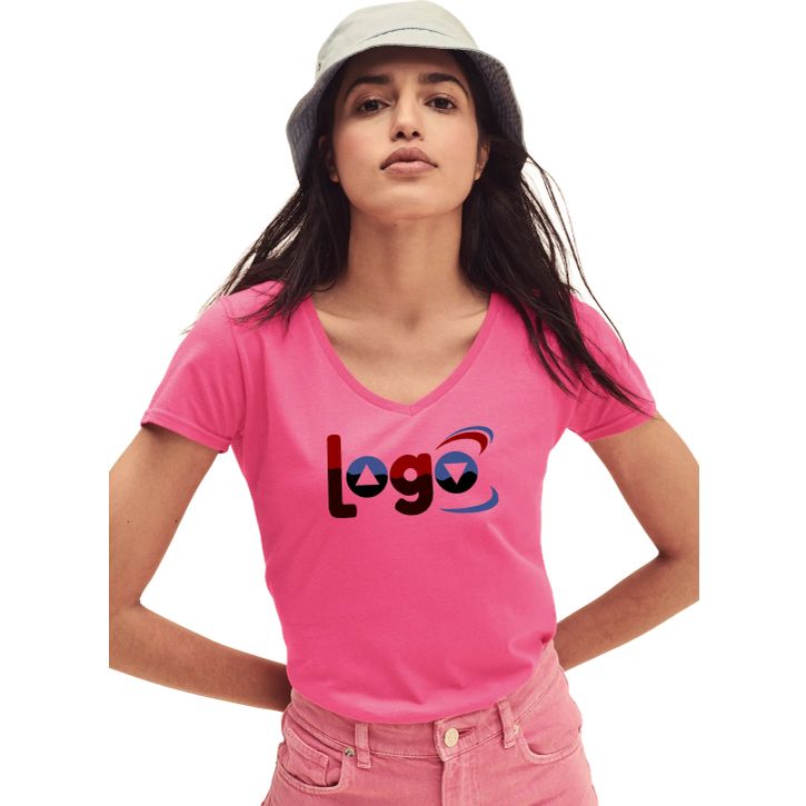 Image produit alternative Ladies 150 V-neck T