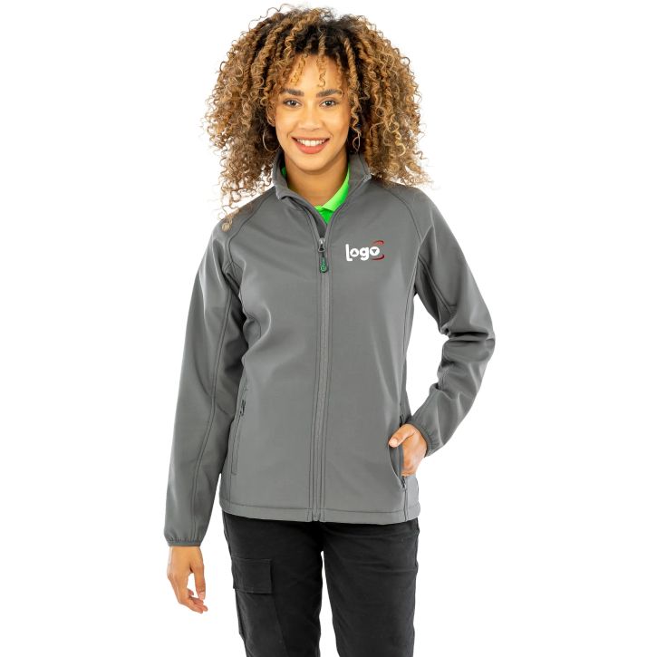 Image produit alternative Recycled womens 2-Layer printable softshell jacket