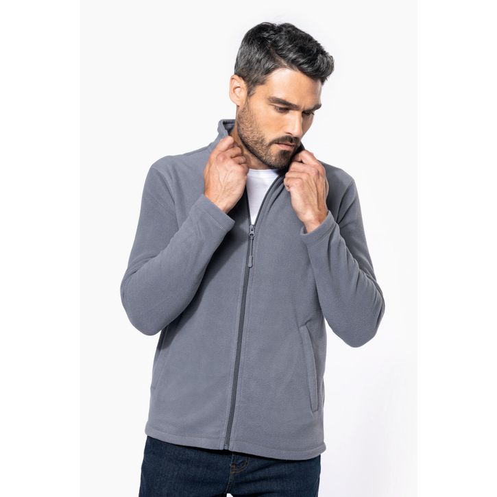 Image produit alternative Veste micropolaire zippée unisexe