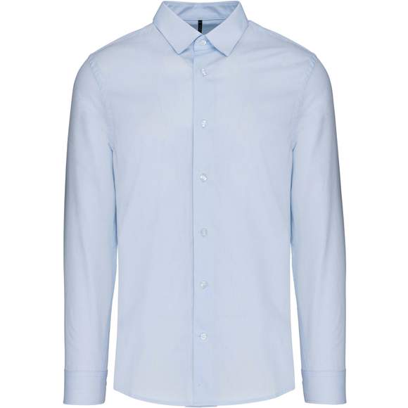 Chemise popeline manches longues homme 
