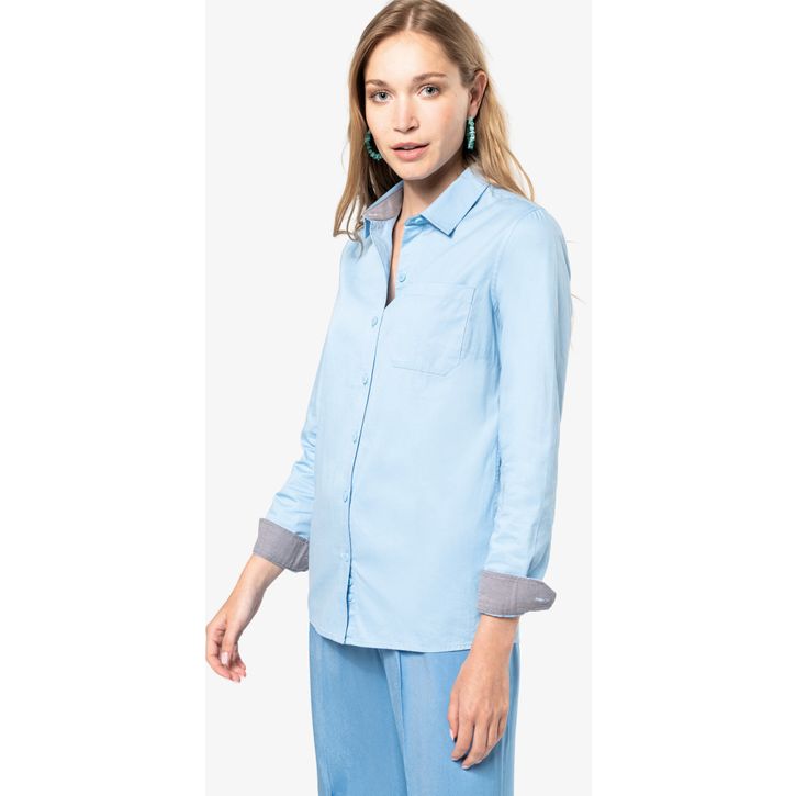 Image produit alternative Chemise coton Nevada manches longues femme