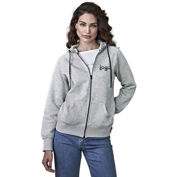 Image produit alternative Ladies Hooded Zip Sweat