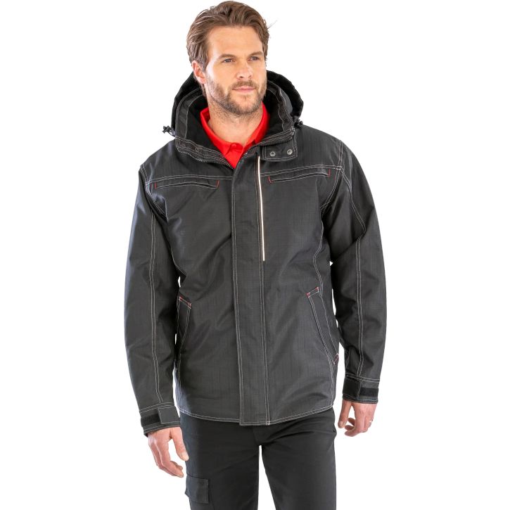 Image produit alternative Denim texture rugged jacket