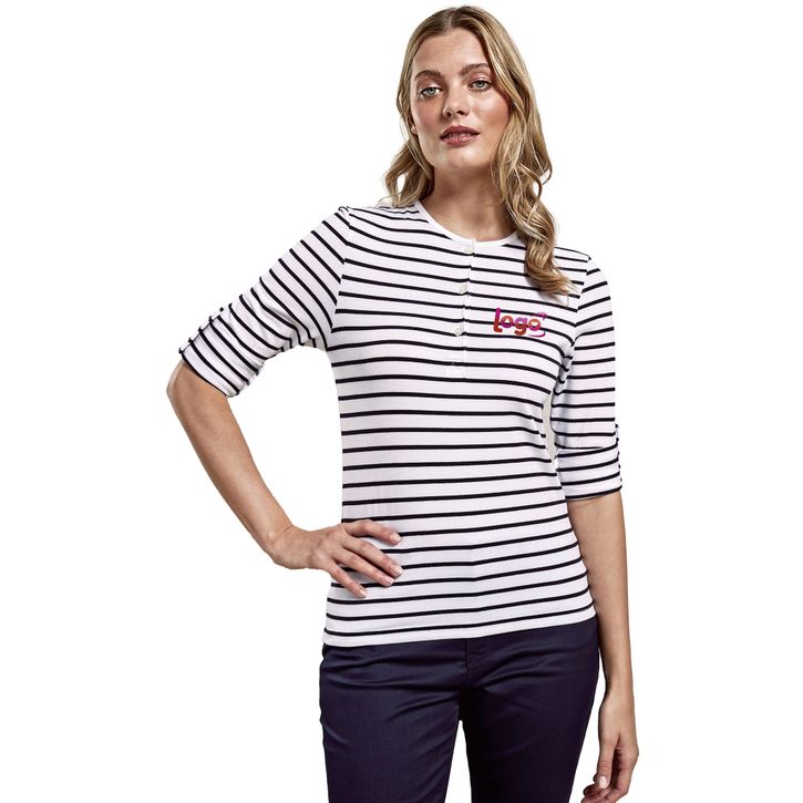 Image produit alternative Tee-shirt à manches retroussables Long John pour femme