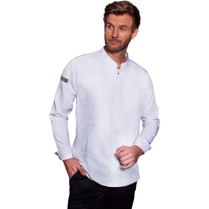 Image produit alternative Men's Long-Sleeve Chef Jacket Green Generation Sustainable GRS
